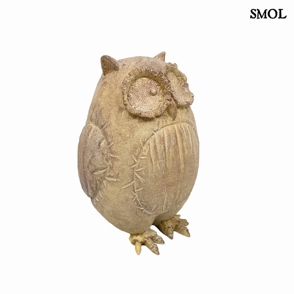 Szobor - bagoly, 20cm | CLEO - smol.hu - ferdén