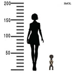 Szobor - fekete, mangófa, 47cm | TAWIMU - smol.hu - méretarányosan