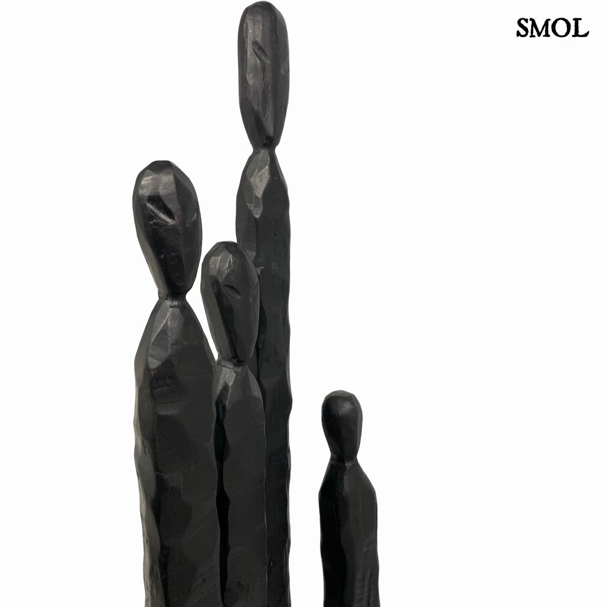 Szobor - mangófa, fekete,  111 cm | KADE - smol.hu - nagyítva