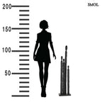 Szobor - mangófa, fekete,  111 cm | KADE - smol.hu - méretarányosan