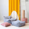 Bean Bag Chair and Pouf Set for Kids | BLUEBERRY