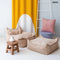 Bean Bag Chair and Pouf Set for Kids | BROWN SUGAR