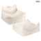Bean Bag Chair and Pouf Set for Kids | CREAM WHITE