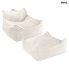 Szögletes Gyerek Babzsákfotel és Puff Szett | MARSHMALLOW - SMOL
