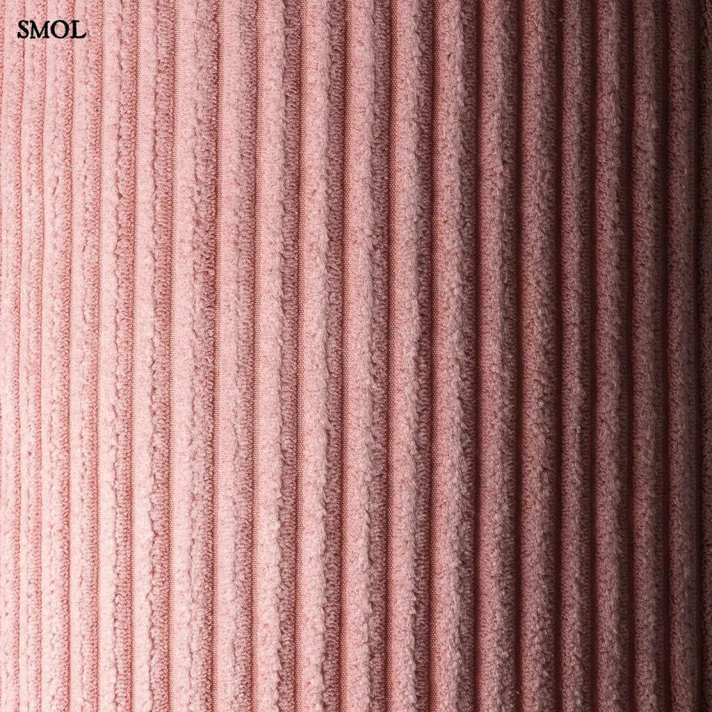 Szögletes Gyerek Babzsákfotel és Puff Szett | PINK MOUSSE - SMOL