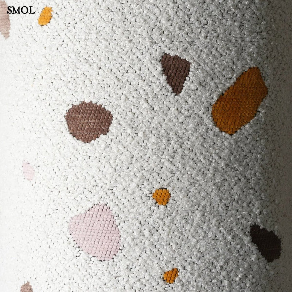 Szögletes Gyerek Babzsákfotel és Puff Szett | TERRAZZO MARBLE - SMOL