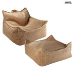 Szögletes Gyerek Babzsákfotel és Puff Szett | TOFFEE - SMOL