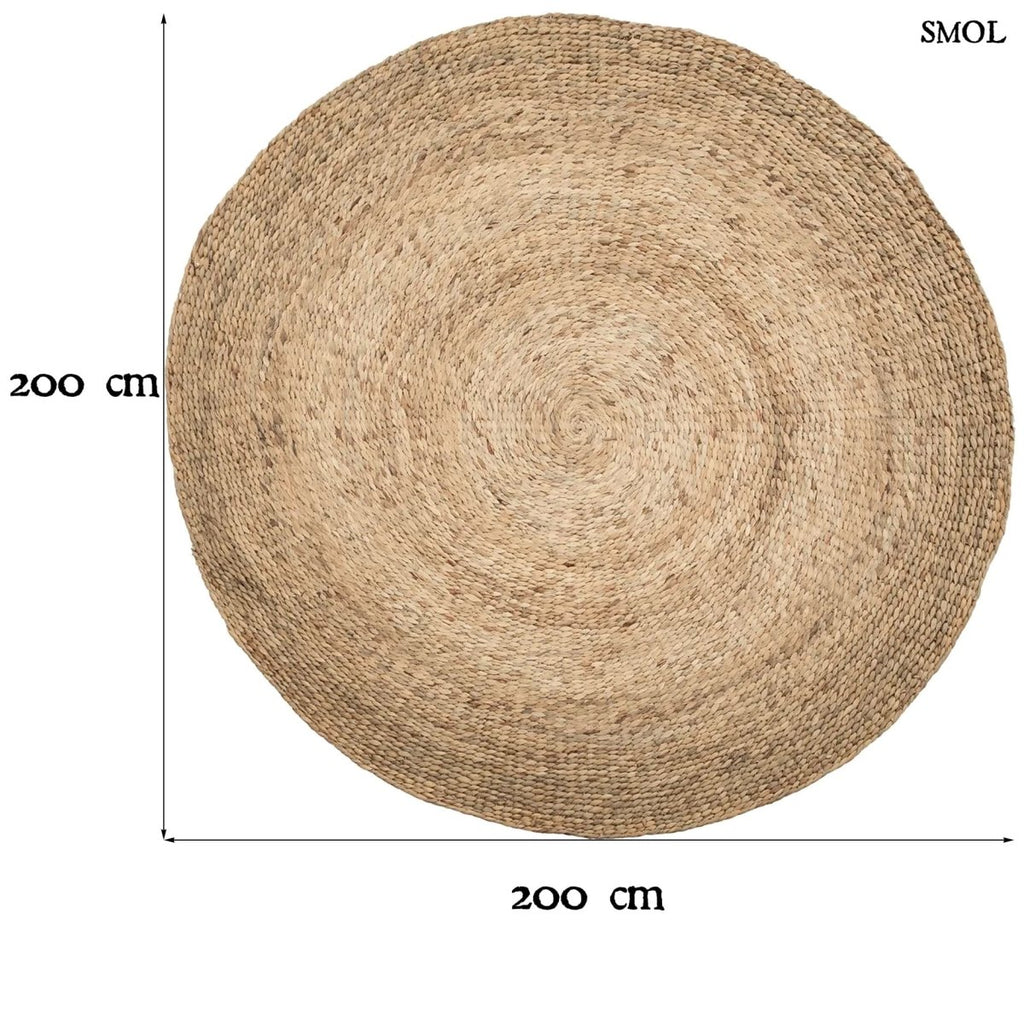 Szőnyeg - kerek, vízijácint, ⌀200 cm | LILY - SMOL