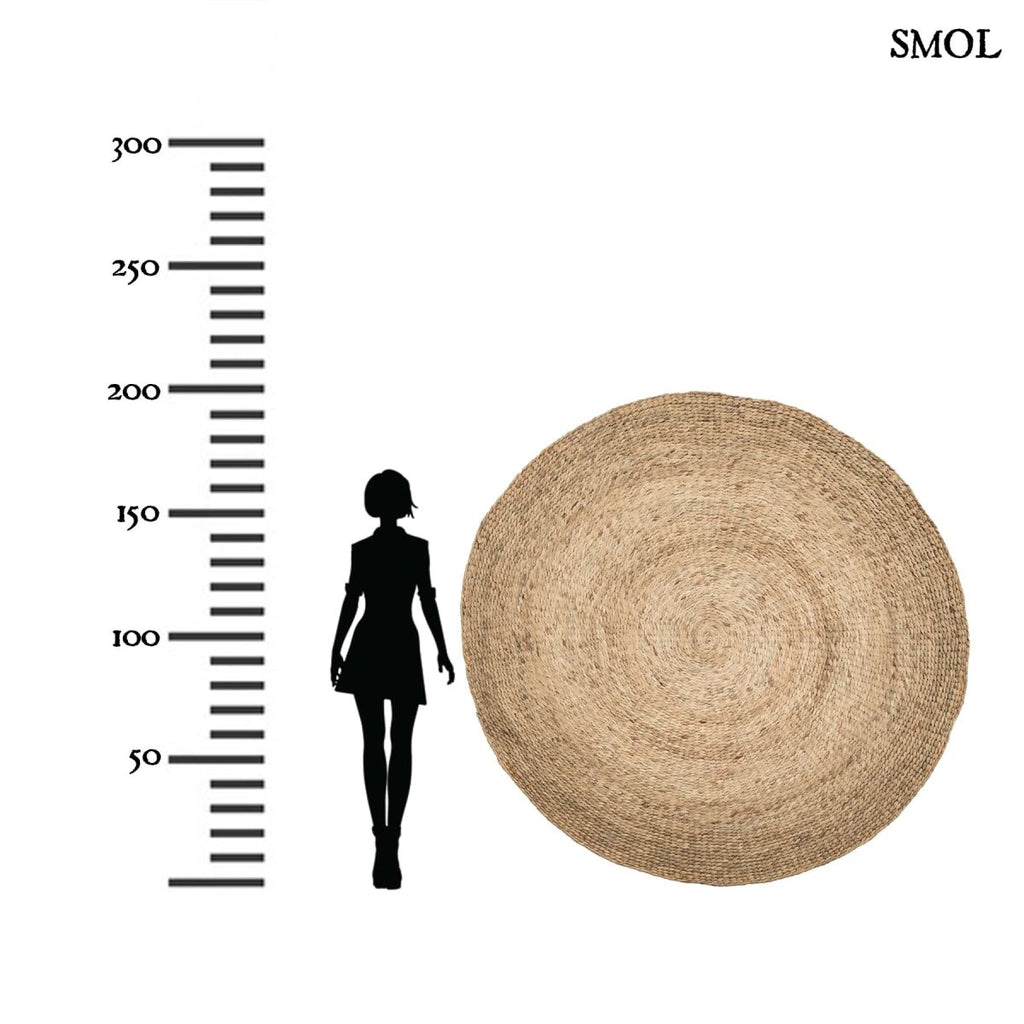 Szőnyeg - kerek, vízijácint, ⌀200 cm | LILY - SMOL