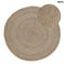 Szőnyeg - természetes szizál, ⌀150 cm | SIZALI