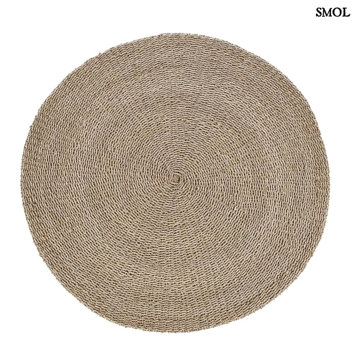 Szőnyeg - természetes szizál, ⌀150 cm | SIZALI - SMOL