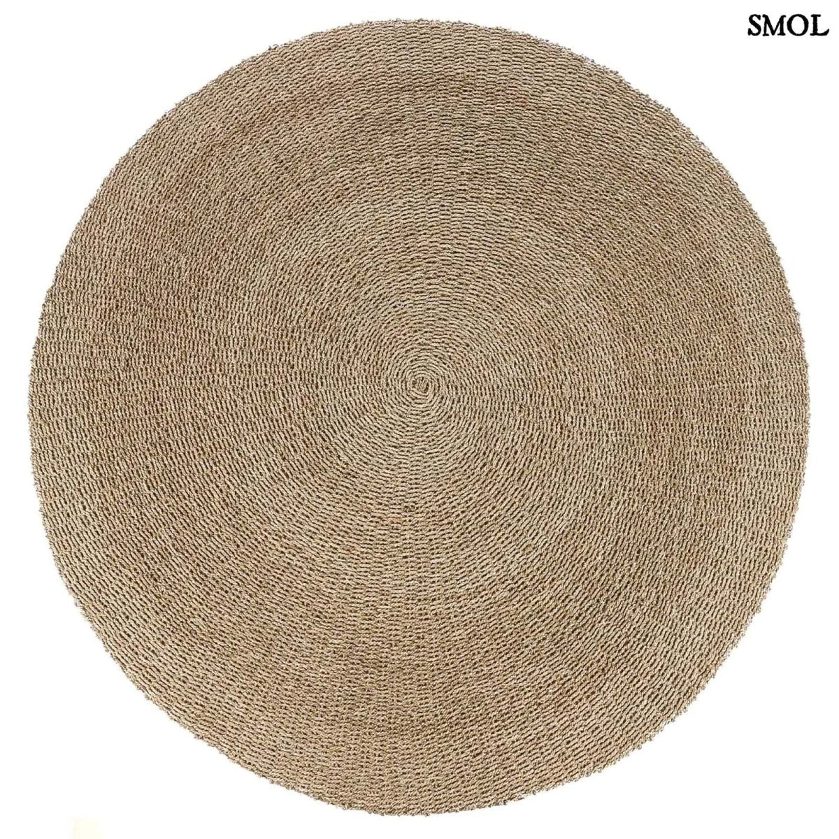 Szőnyeg - természetes szizál, ⌀200 cm | SIZALI - SMOL