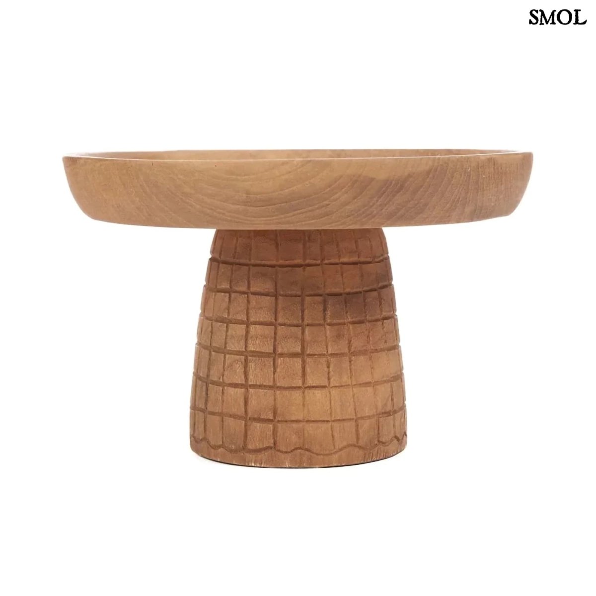 Talpas Teakfa Süteményes Tál | KOTAK - SMOL