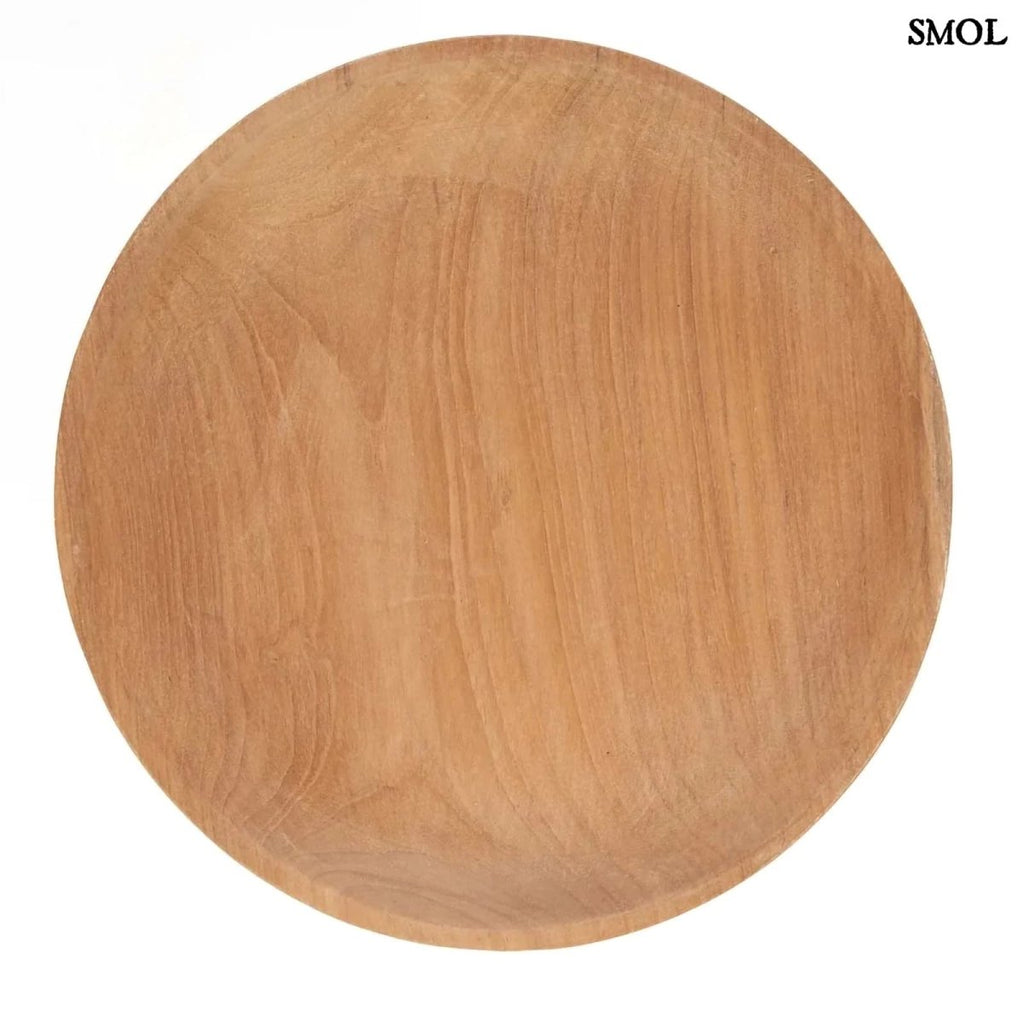 Talpas Teakfa Süteményes Tál | KOTAK - SMOL