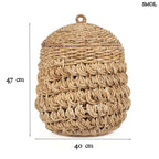 Aufbewahrungskorb mit Deckel – Bananenblatt, Größe M | TARAJIH