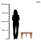 Teakfa kisasztal – kültéri és beltéri M| SESEH - SMOL