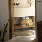 Tengerifű, Kerek Szőnyeg Pamut Szegéllyel, 100 cm | SEAGRASS - SMOL