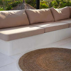 Tengerifű, Kerek Szőnyeg Pamut Szegéllyel, 100 cm | SEAGRASS - SMOL