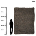 Tengerifű Szőnyeg – Fekete, 200x300 | SEAGRASS - SMOL