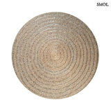 Seagrass Rug - round, ⌀ 100 cm | MELATI