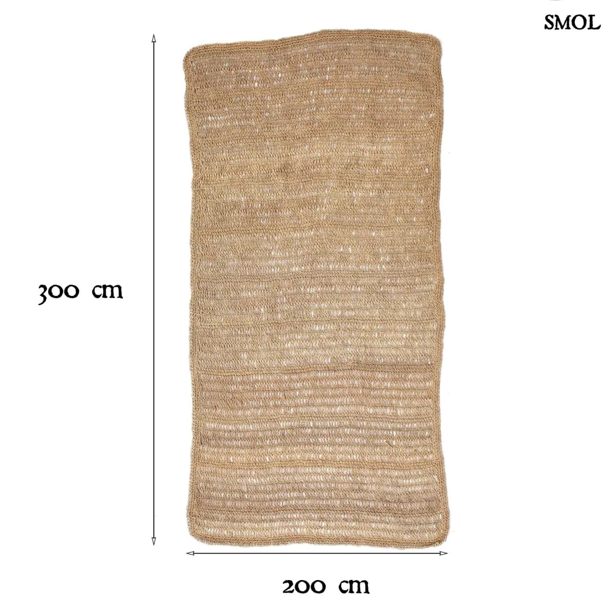 Tengerifű Szőnyeg – Natúr, 200x300 | SEAGRASS - SMOL