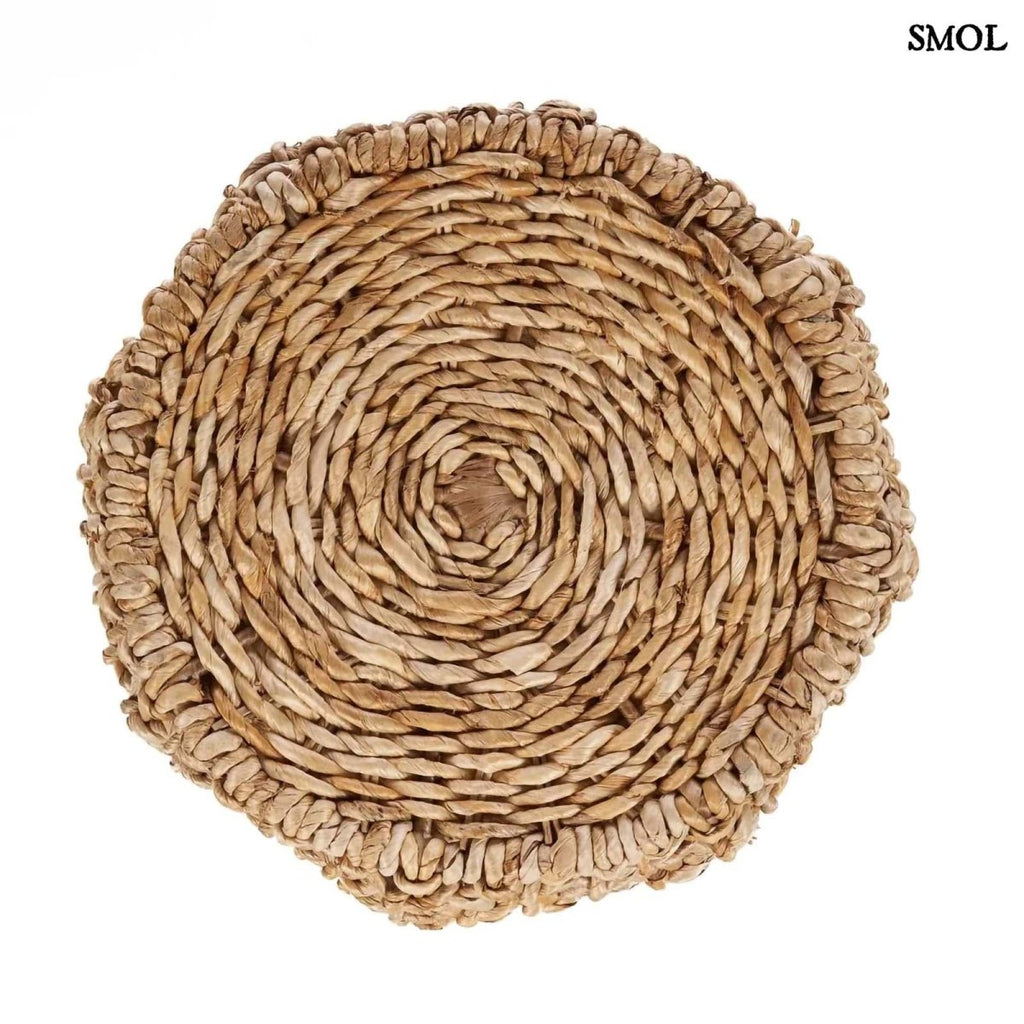 Természetes Banánlevél Kisasztal és Ülőke, 49 cm | DANNIH - SMOL