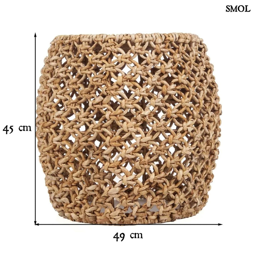 Természetes Banánlevél Kisasztal és Ülőke, 49 cm | DANNIH - SMOL