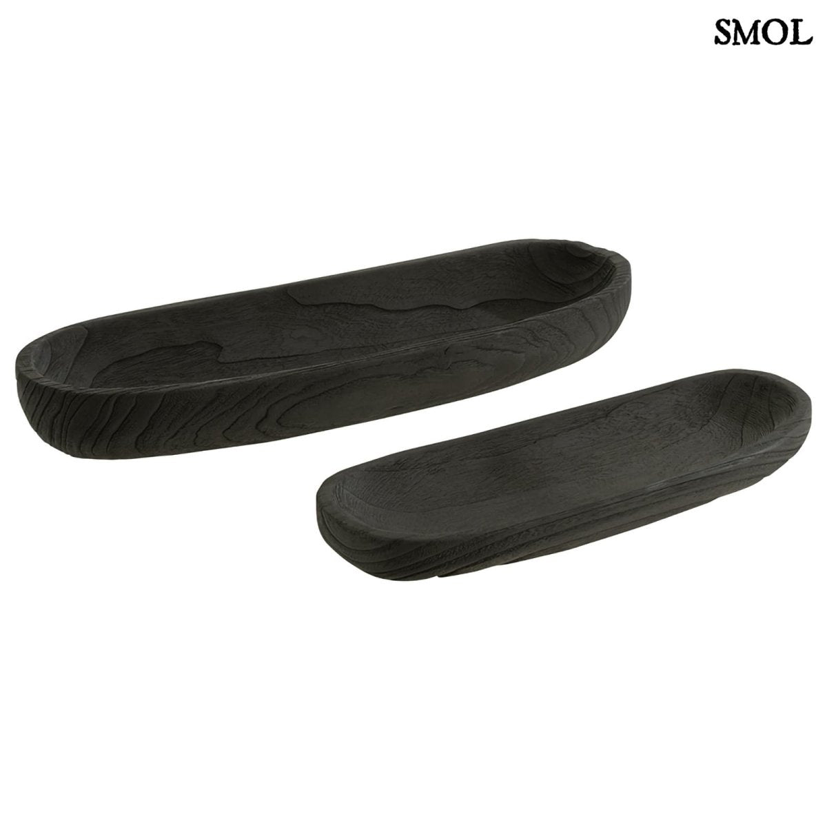 smol.hu -paul, 2db-os fa dísztál szett,61 cm