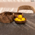 Természetes fa Salátástál | SUAR - SMOL