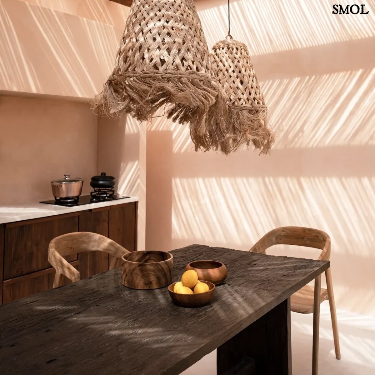 Természetes fa Salátástál | SUAR - SMOL