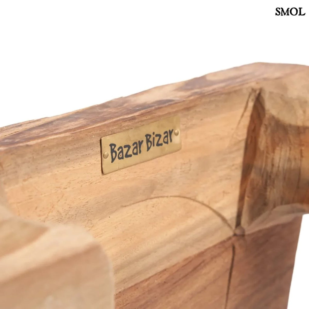 Természetes fa tálaló tál | YUMMY - SMOL