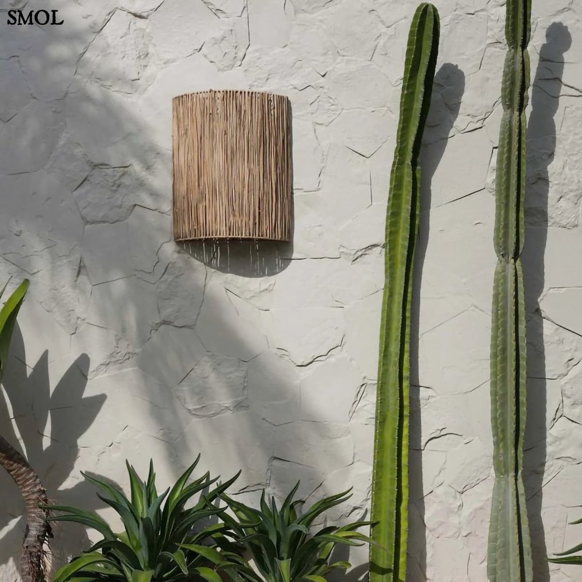 Természetes Fali lámpaernyő, 50 cm | KOHEI - SMOL