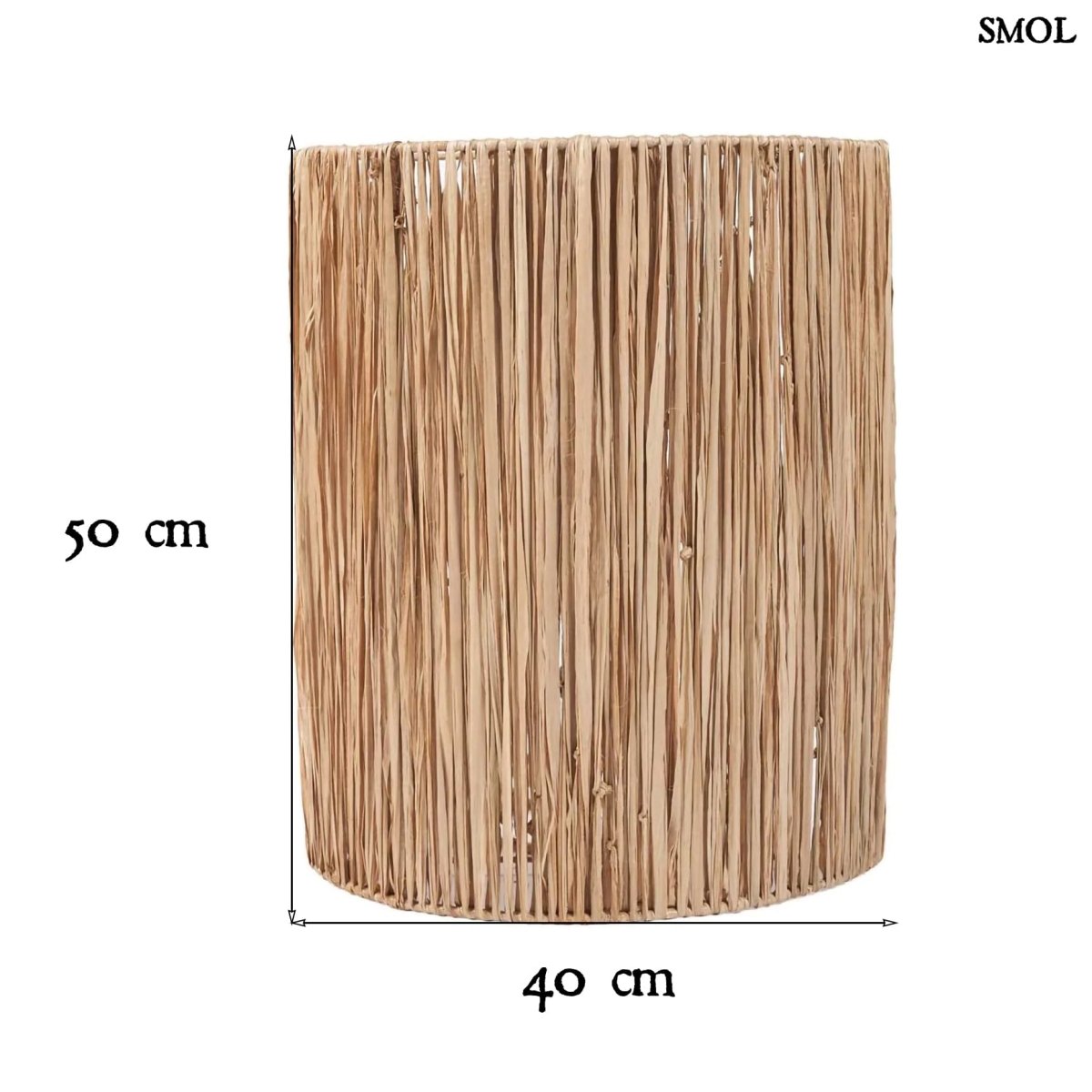 Természetes Fali lámpaernyő, 50 cm | KOHEI - SMOL