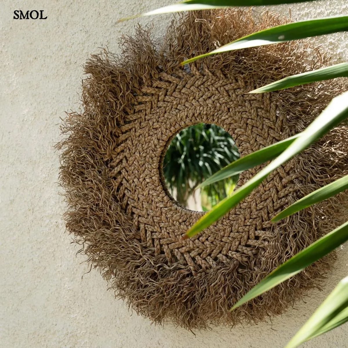 Természetes Falitükör - natúr | EARLY MONDAY - SMOL