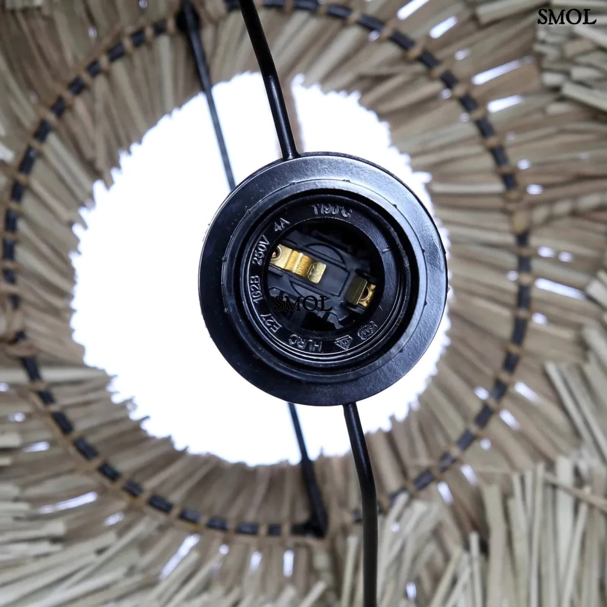 Természetes Függőlámpaernyő, 50 cm | WICKED - SMOL