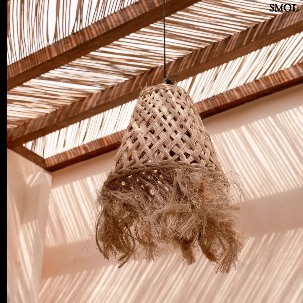 Természetes Függőlámpaernyő, 53 cm | JELLY FISH - SMOL