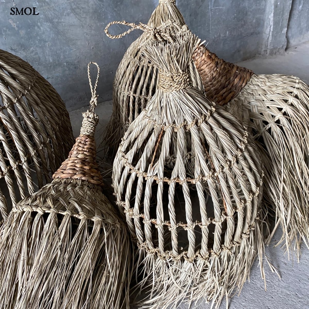 Természetes Függőlámpaernyő, 90 cm | GUAGUA - SMOL