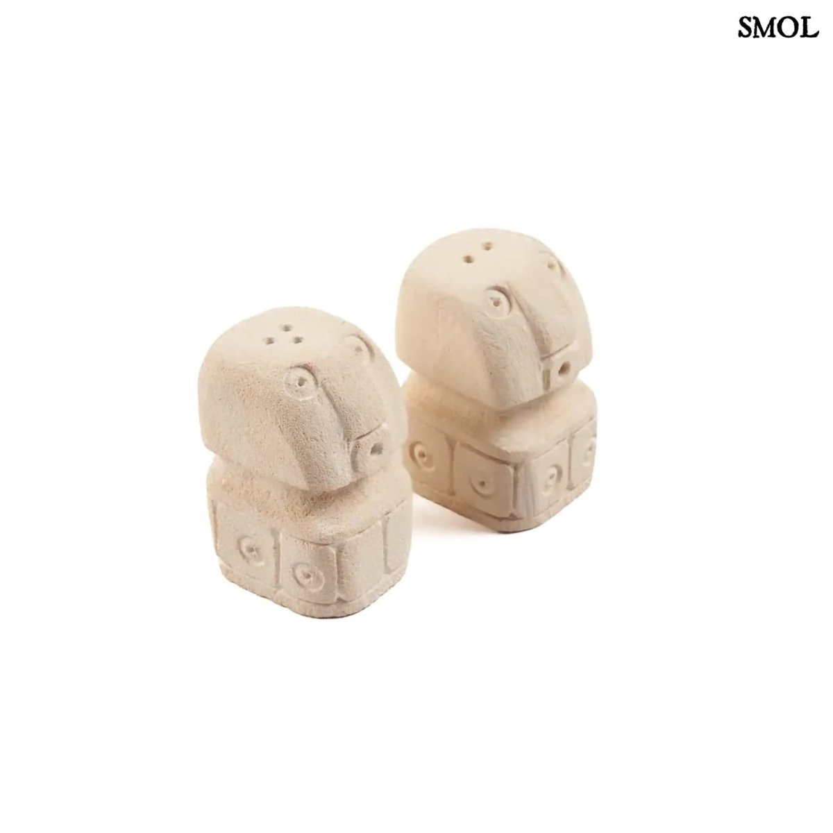 Természetes kő só - és borsszóró szett | SALT SUMBA - SMOL