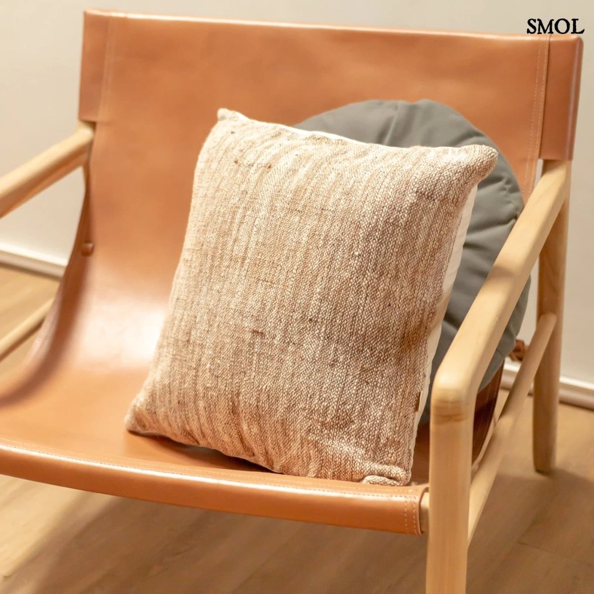 Természetes Pamut Díszpárnahuzat | LANGIT - SMOL