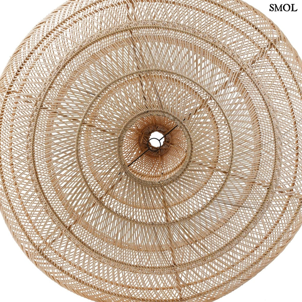 Természetes Rattan Függőlámpaernyő, 110 cm | DROP - SMOL
