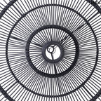 Természetes Rattan Függőlámpaernyő, ⌀110 cm | SKY - SMOL