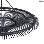 Természetes Rattan Függőlámpaernyő, ⌀110 cm | SKY - SMOL