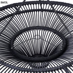 Természetes Rattan Függőlámpaernyő, ⌀110 cm | SKY - SMOL