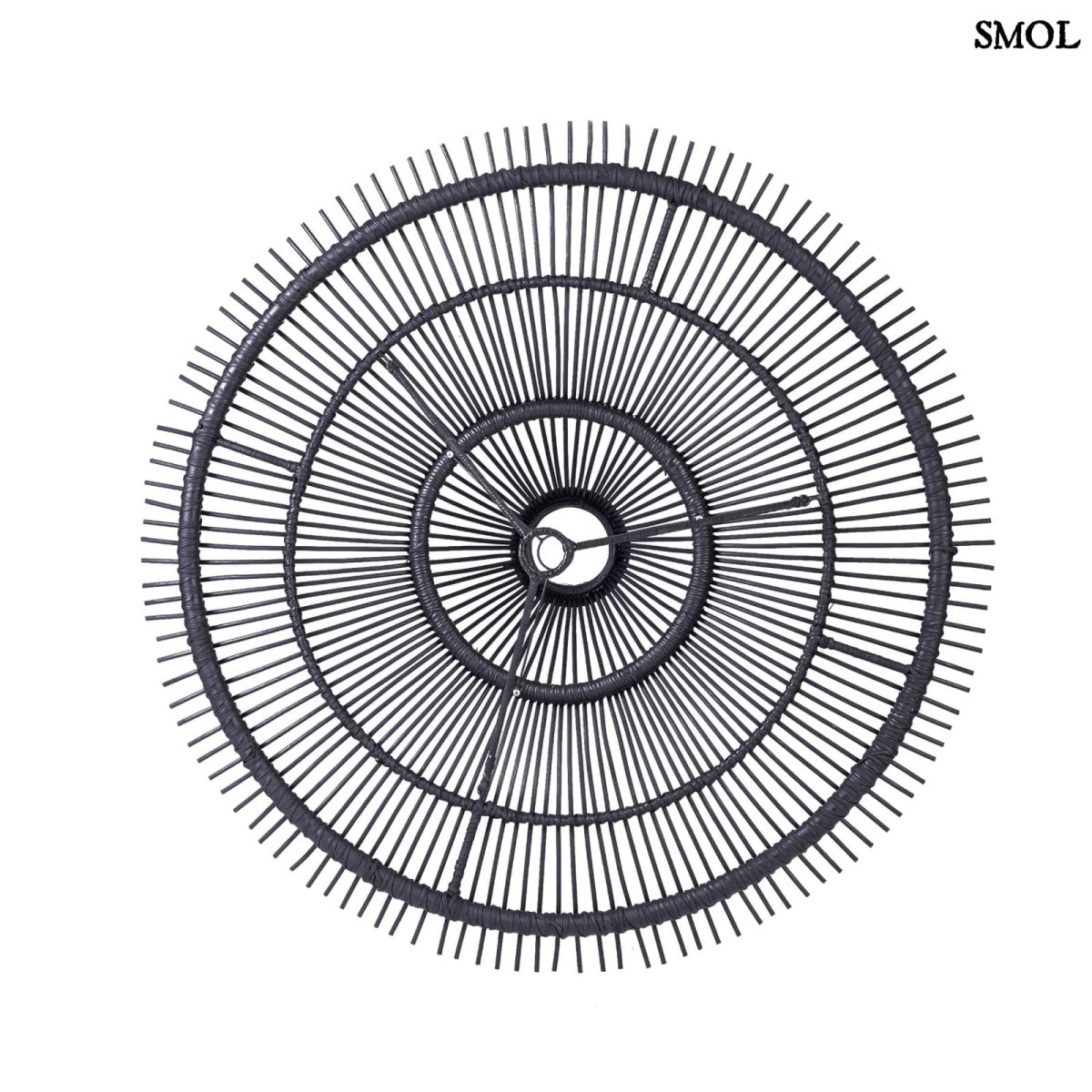 Természetes Rattan Függőlámpaernyő, ⌀110 cm | SKY - SMOL