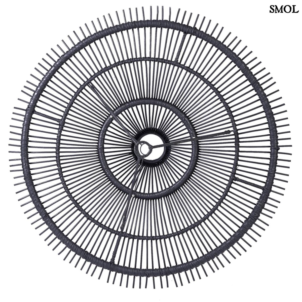 Természetes Rattan Függőlámpaernyő, ⌀150 cm | SKY - SMOL
