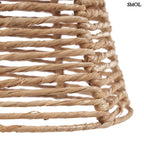 Természetes Rattan Függőlámpaernyő, ⌀20 cm | FINI - SMOL