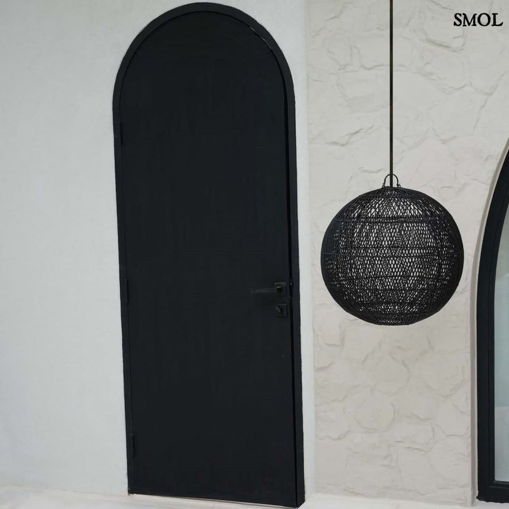 Természetes Rattan Függőlámpaernyő, ⌀30 cm | BUBBLE - SMOL