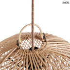 Természetes Rattan Függőlámpaernyő, ⌀30 cm | BUBBLE - SMOL