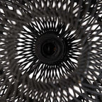 Természetes Rattan Függőlámpaernyő, ⌀30 cm | BUBBLE - SMOL