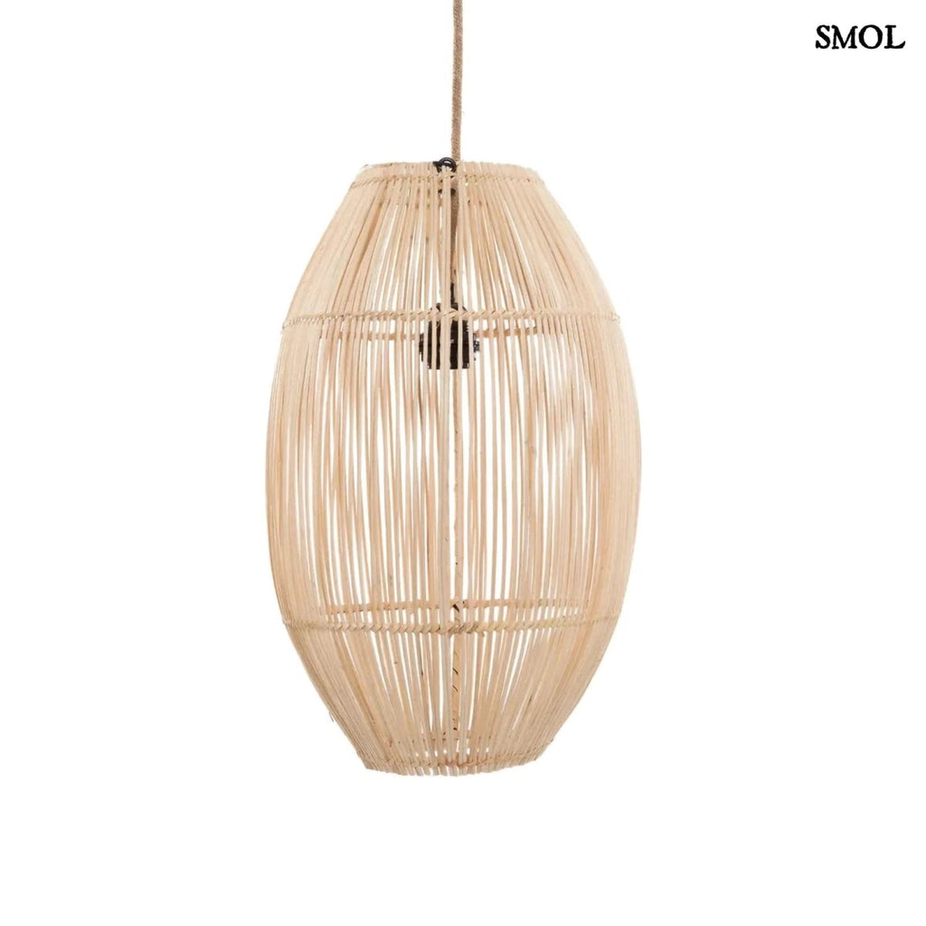 Természetes Rattan Függőlámpaernyő, 48 cm | ZURI - SMOL